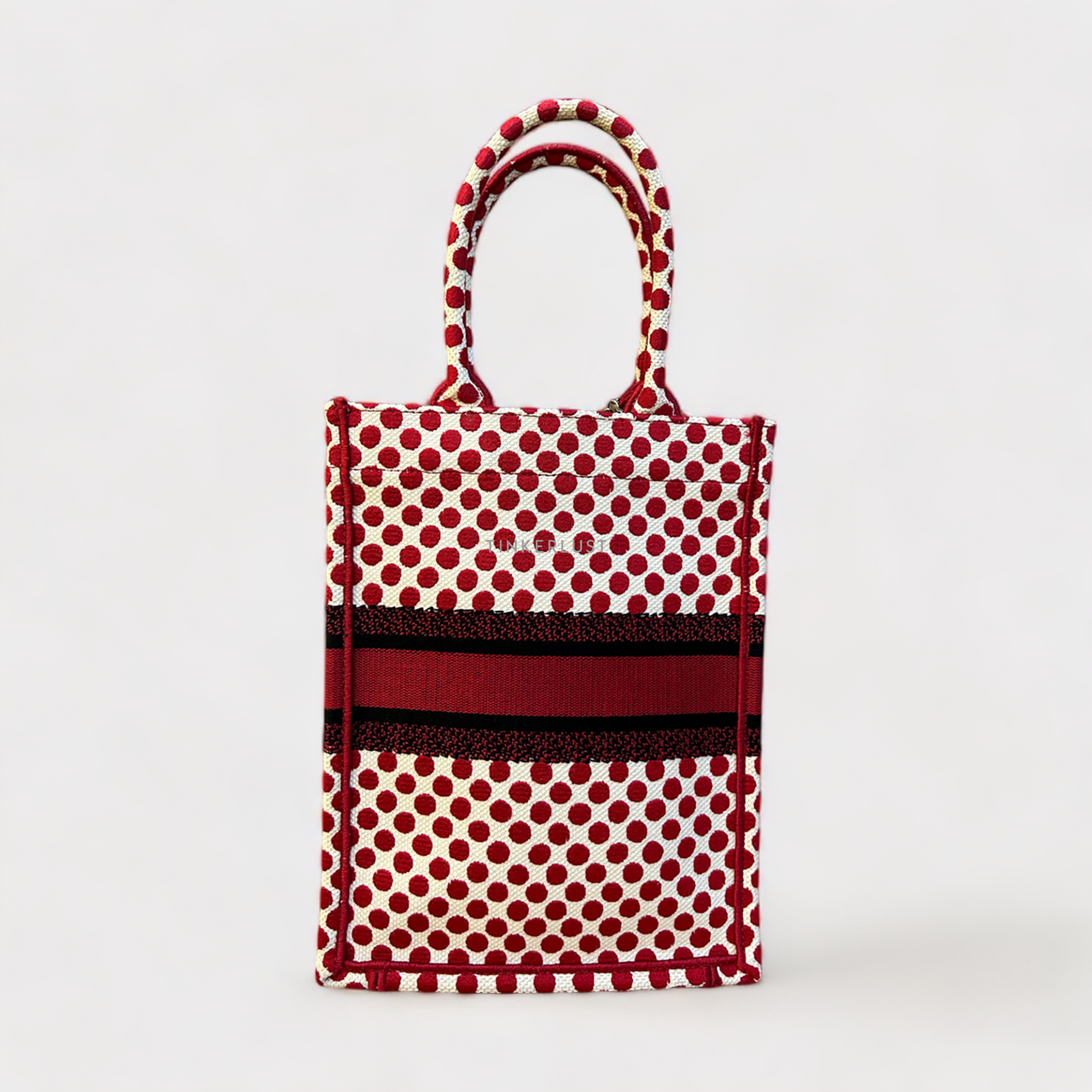 tas tote bag Christian Dior Dioramour Mini Red Book Tote Bag Tinkerlust